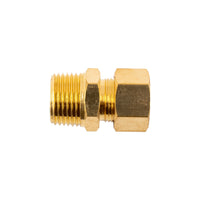 Brass Conical Fitting, 10mm x 3/8