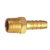 Brass Hose Tail Connector, 1/4