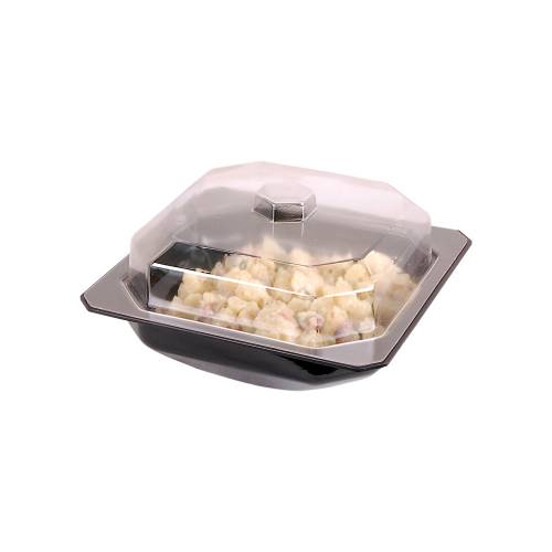 BCE Saladware - Salad Bowl (Black) 250Mm X 250Mm X 65Mm - SBS0004