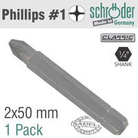 POZI.NO.2X50MM CLASSIC BIT BULK