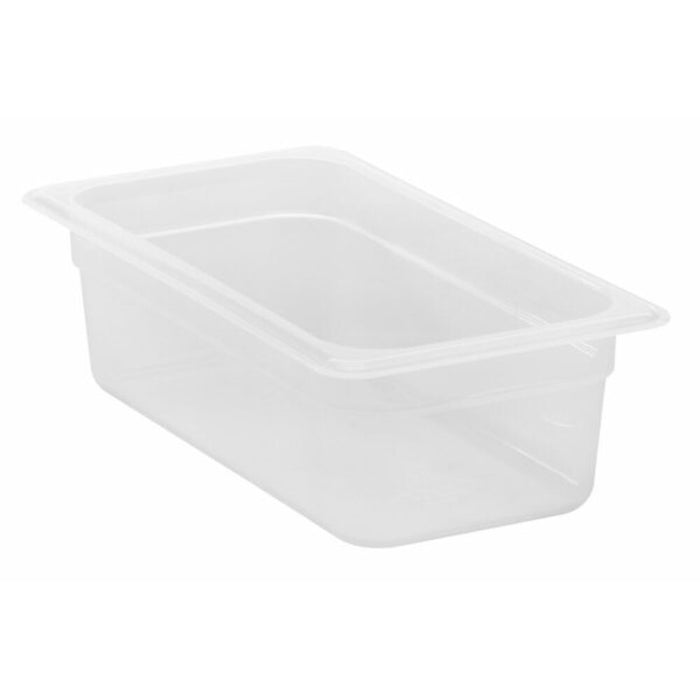 Cambro Polypropylene GN 1/2 Food Pan - Translucent 65mm Deep. Food Storage Container.