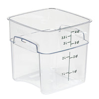 CAMBRO Square Polycarbonate Storage Container Clear 4 Ltr - SCS4004-C