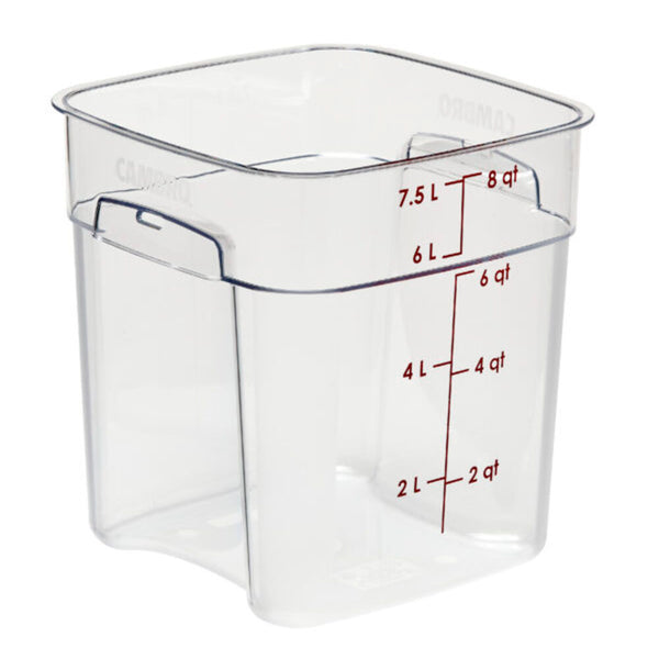 CAMBRO Square Polycarbonate Storage Container Clear 8 Ltr - SCS4007-C