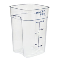 CAMBRO Square Polycarbonate Storage Container Clear 22 Ltr - SCS4020-C