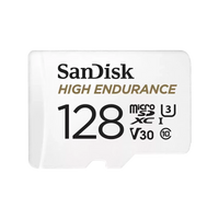 Sandisk High Endurance 128GB Class 3 MicroSDXC Card with Adapter Sandisk