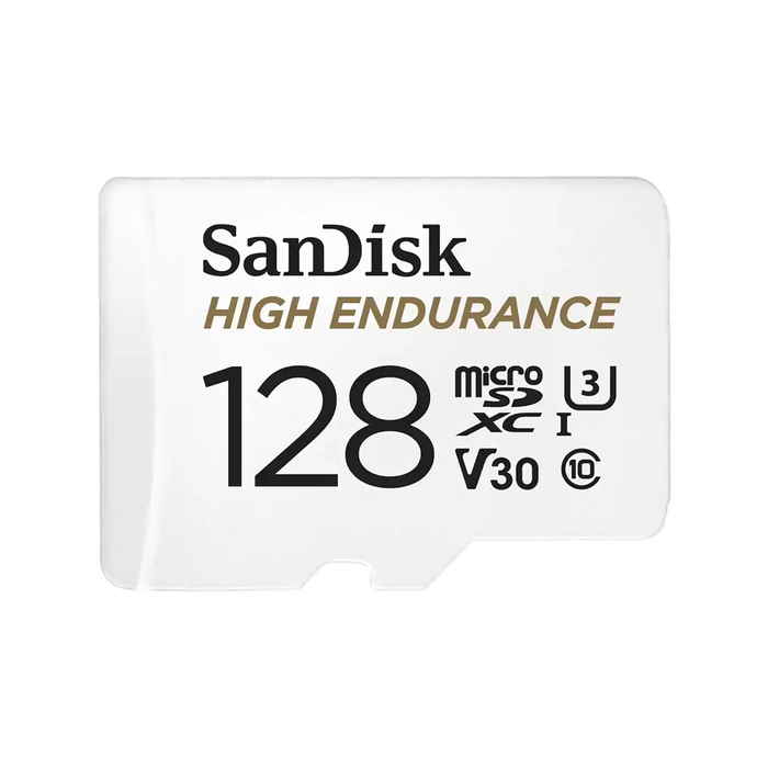 Sandisk High Endurance 128GB Class 3 MicroSDXC Card with Adapter Sandisk