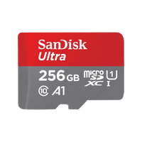 Sandisk Ultra 256GB 150MBS A1 Class 10 MicroSDXC Card