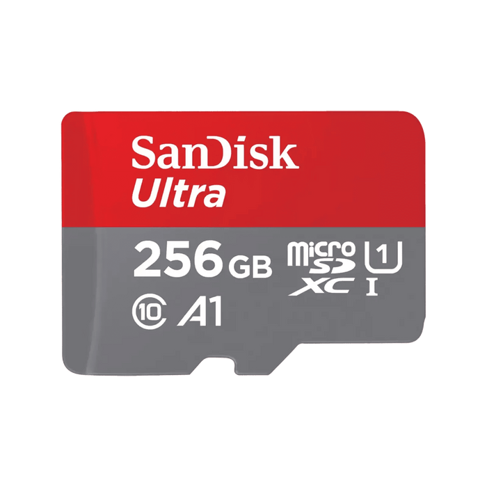 Sandisk Ultra 256GB 150MBS A1 Class 10 MicroSDXC Card