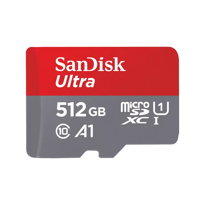 Sandisk Ultra 512GB 150MBS A1 Class 10 MicroSDXC Card