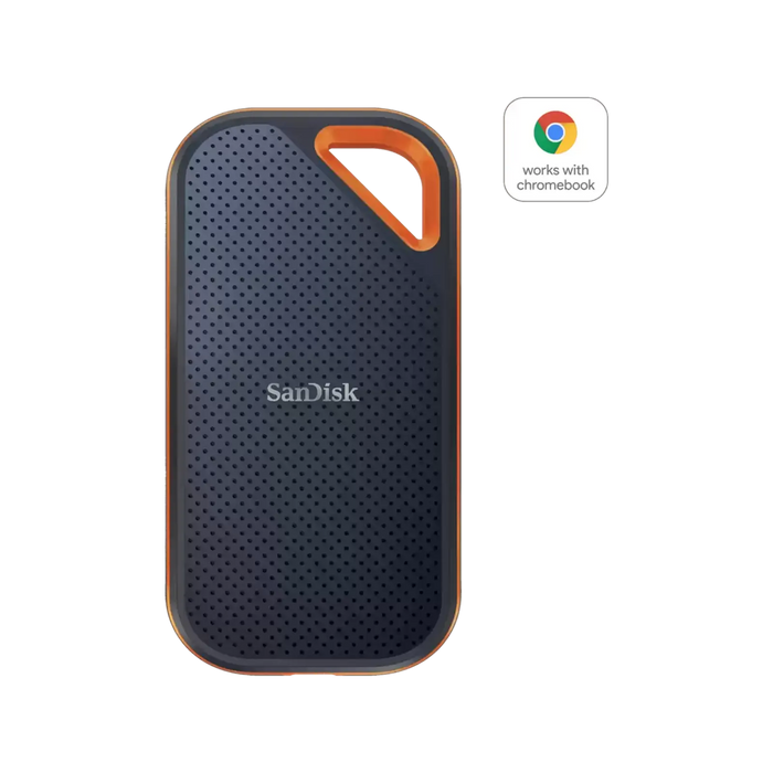 Sandisk Extreme Pro 2TB USB-C IP55 Drop-Resistance Portable SSD Sandisk