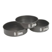 Non-Stick Spring Form Cake Pans Set 260mm | Baking Tins | Chavda.com