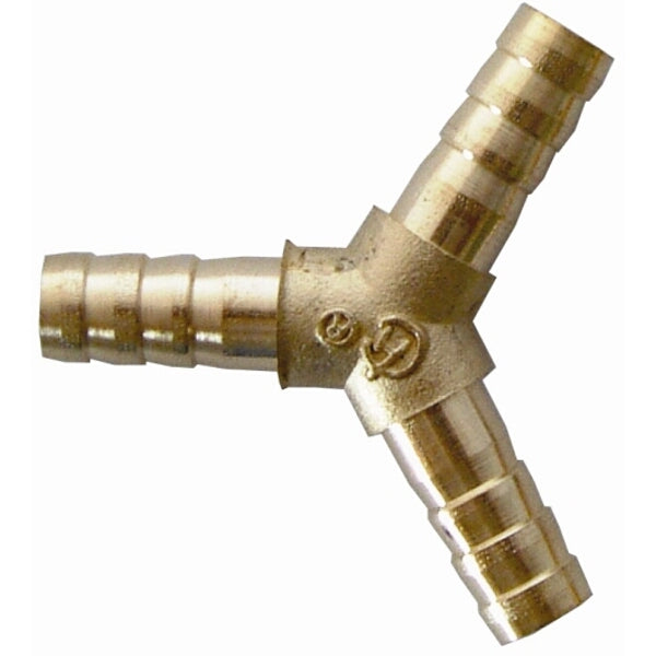 Brass Y Hose Connector 8mm - Y Type Hose Fitting - Chavda.com