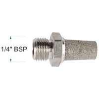 Metal Conical Muffler, 1/4