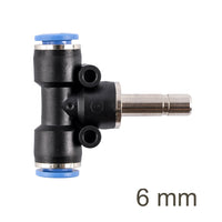 6mm PU Pneumatic T-Joint Fitting | Air Hose Connector | Chavda.com