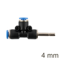 Pneumatic T-Joint Fitting 4mm - Air Line Connector - chavda.com
