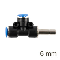 INSERT T-JOINT SIDE PU 6MM Pneumatic Fitting - chavda.com