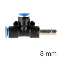 Chavda INSERT T-JOINT SIDE PU 8MM Pneumatic Fitting - 8 mm Connector
