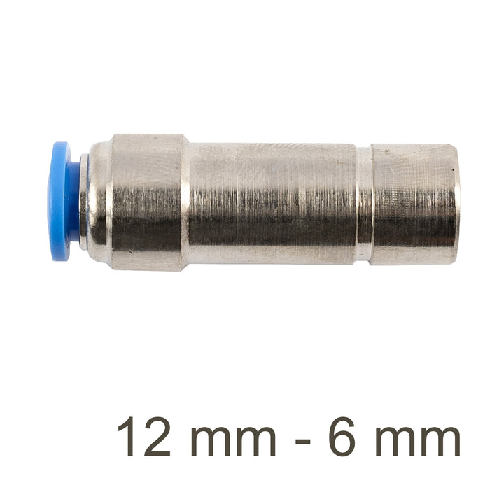Chavda Pneumatic Reducer Fitting 12mm to 6mm Tube Fitting - Reducing Connector