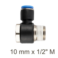 Swivel Elbow PU 10mm x 1/2