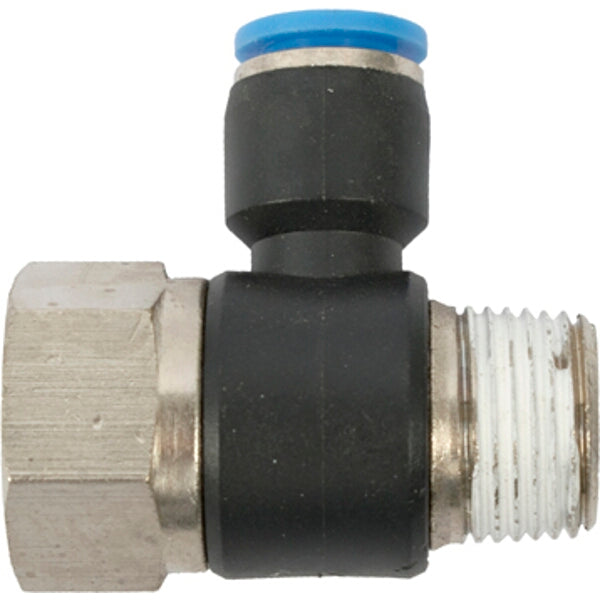 Pneumatic Hose Tee Fitting - 8mm x 3/8