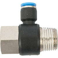 PU Hose Fitting TEE 8mm x 1/2