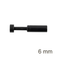 Black Closing Plug PU 6MM | Pneumatic Fitting | Air Hose Connector | Chavda.com