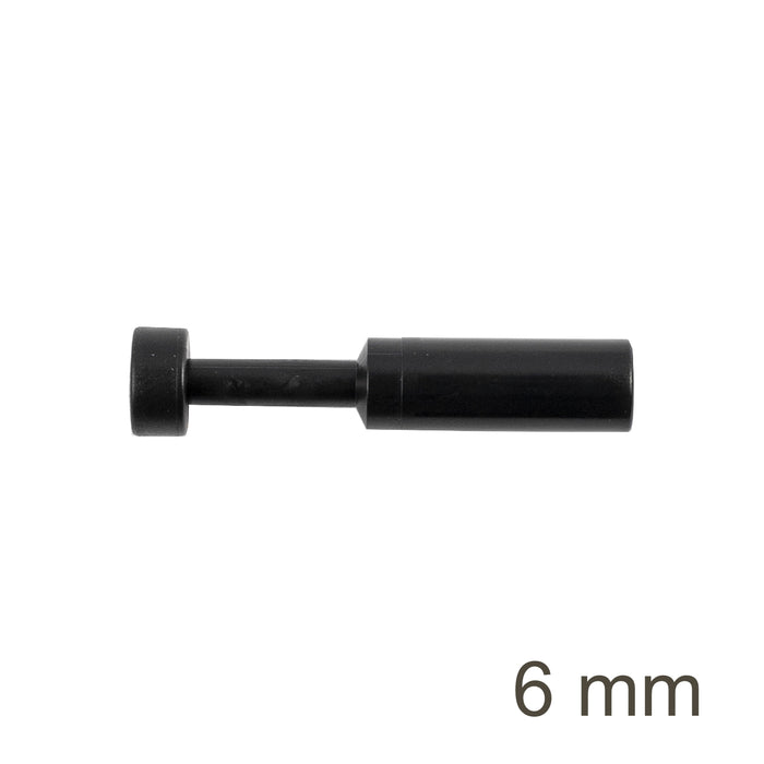 Black Closing Plug PU 6MM | Pneumatic Fitting | Air Hose Connector | Chavda.com