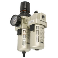 FILTER / REGULATOR / LUBRICATOR 1/2' WITH AUTO DRAIN (HEC4010-04D)