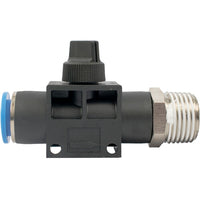PU Hose Fitting Valve 12mm x 1/2