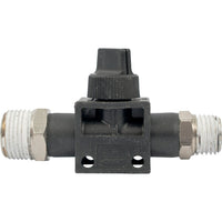 PU Hose Fitting Valve - 3/8'M x 1/4'M - Flow Control Valve - chavda.com