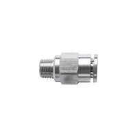 Metal PU Fitting Straight 8mm x 1/8