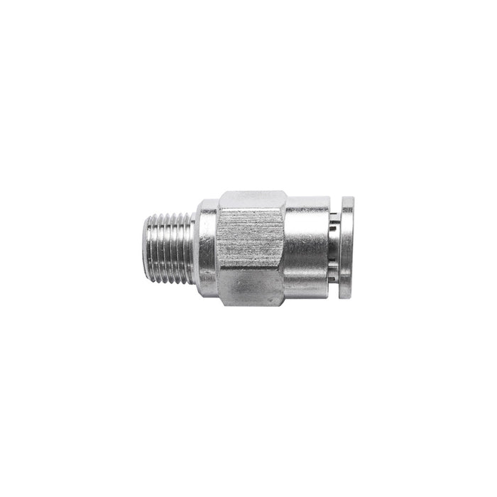 Metal PU Fitting Straight 8mm x 1/8