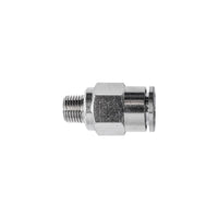 Metal PU Fitting Straight 10mm x 1/8' M - High-Quality Pneumatic Fitting | Buy Now at chavda.com