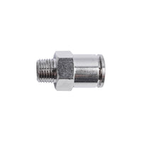 Metal PU Fitting Straight 12mm x 1/4
