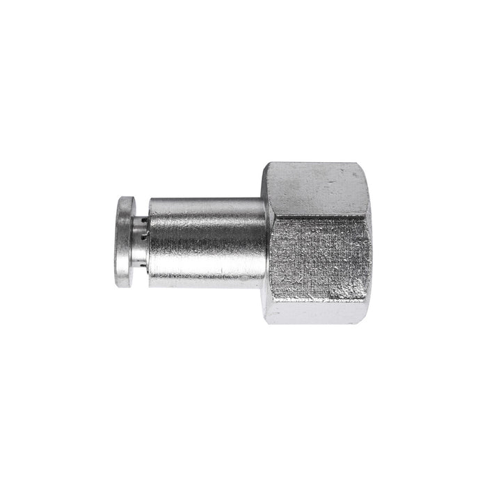 Metal PU Fitting Straight 4mm 1/8