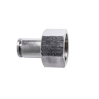 Metal PU Fitting Straight 8mm 1/2