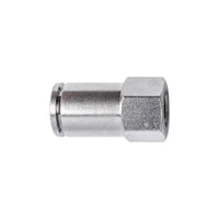 Metal PU Fitting Straight 10mm 1/8