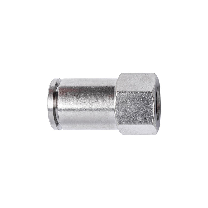 Metal PU Fitting Straight 10mm 1/8