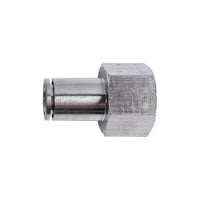 Metal PU Fitting Straight 10mm 1/2