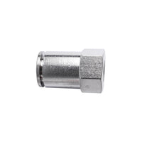 Metal PU Fitting Straight 12mm 1/8' F - chavda.com pneumatic fitting
