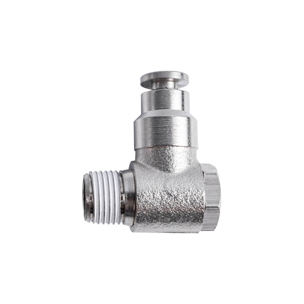 Metal Swivel Elbow 4mm x 1/8" - Pneumatic Fitting