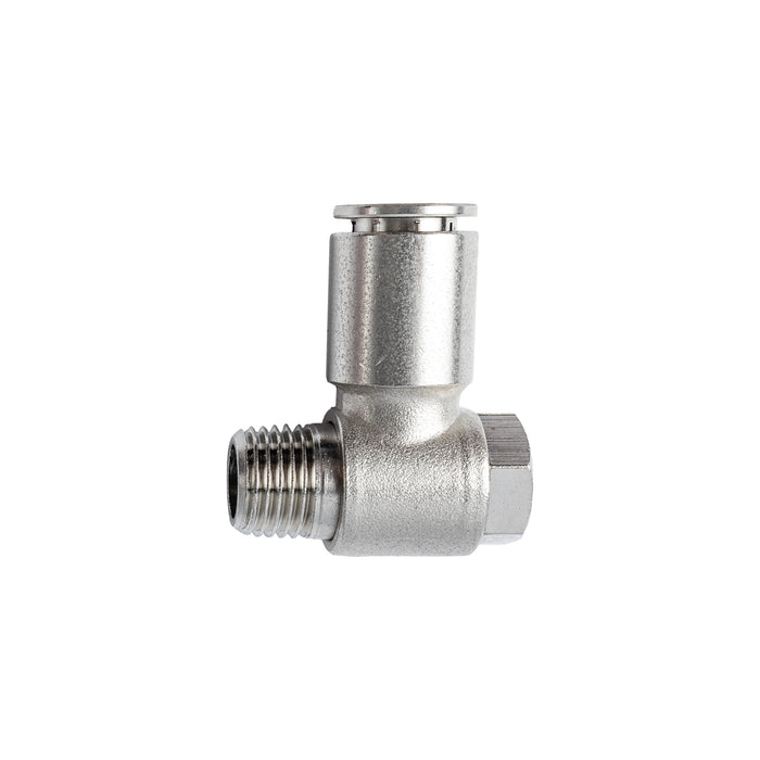 Metal Swivel Elbow 10mm x 1/4