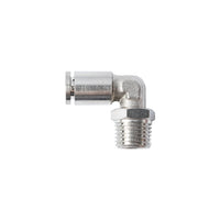 Metal PU Fitting Elbow 6mm 1/4