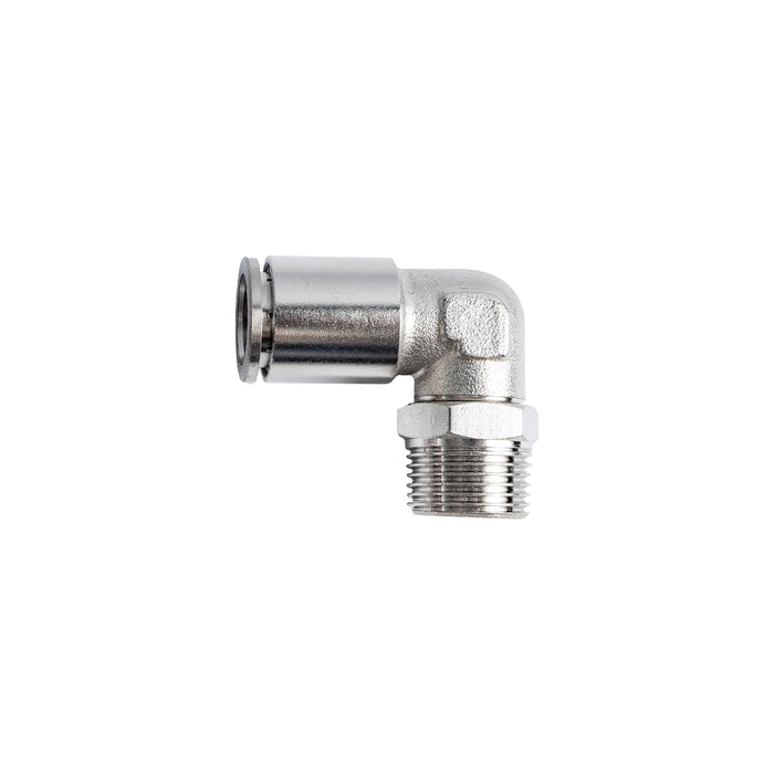 Metal PU Fitting Elbow 12mm 3/8