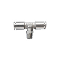 Metal PU Fitting T-Joint 6mm 1/8