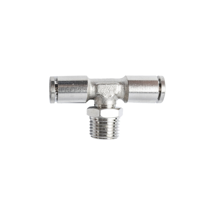 Metal Pneumatic Fitting T-Joint - 6mm Tube x 1/4