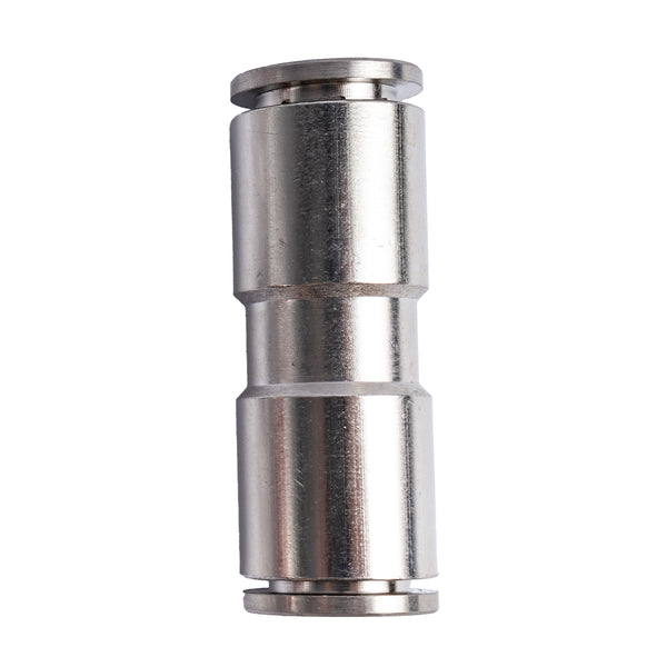 Metal PU Fitting Straight 10mm - Chavda.com Pneumatic Connector