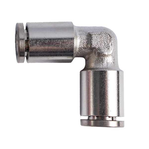 Metal Pneumatic Elbow Fitting - 6mm Air Hose Connector | Metal PU Fitting