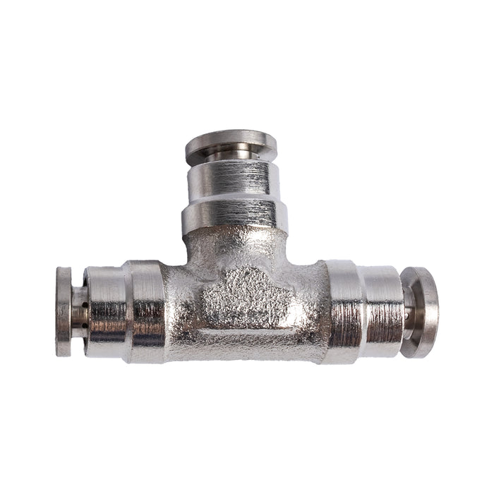 Metal PU Fitting T-Joint 4mm - Pneumatic Connector, Hose Fitting, Air Line Fitting