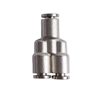 Metal PU Fitting Y-Joint 4mm - Pneumatic Connector | Chavda.com